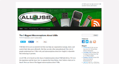 Desktop Screenshot of blog.allusb.com